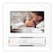 Malden International Designs Little Dreamer, Love You to the Moon White Flip It 4" x 6" Photo Frame